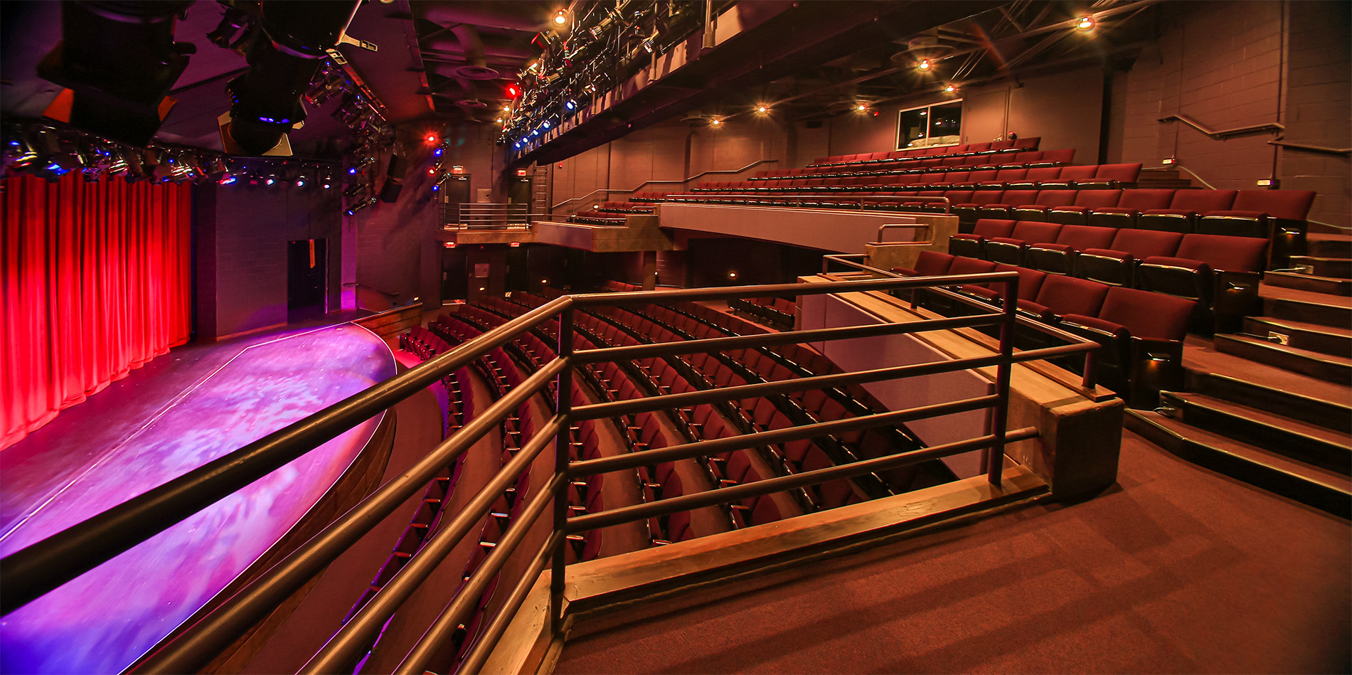 Interior view of the Alden Theater