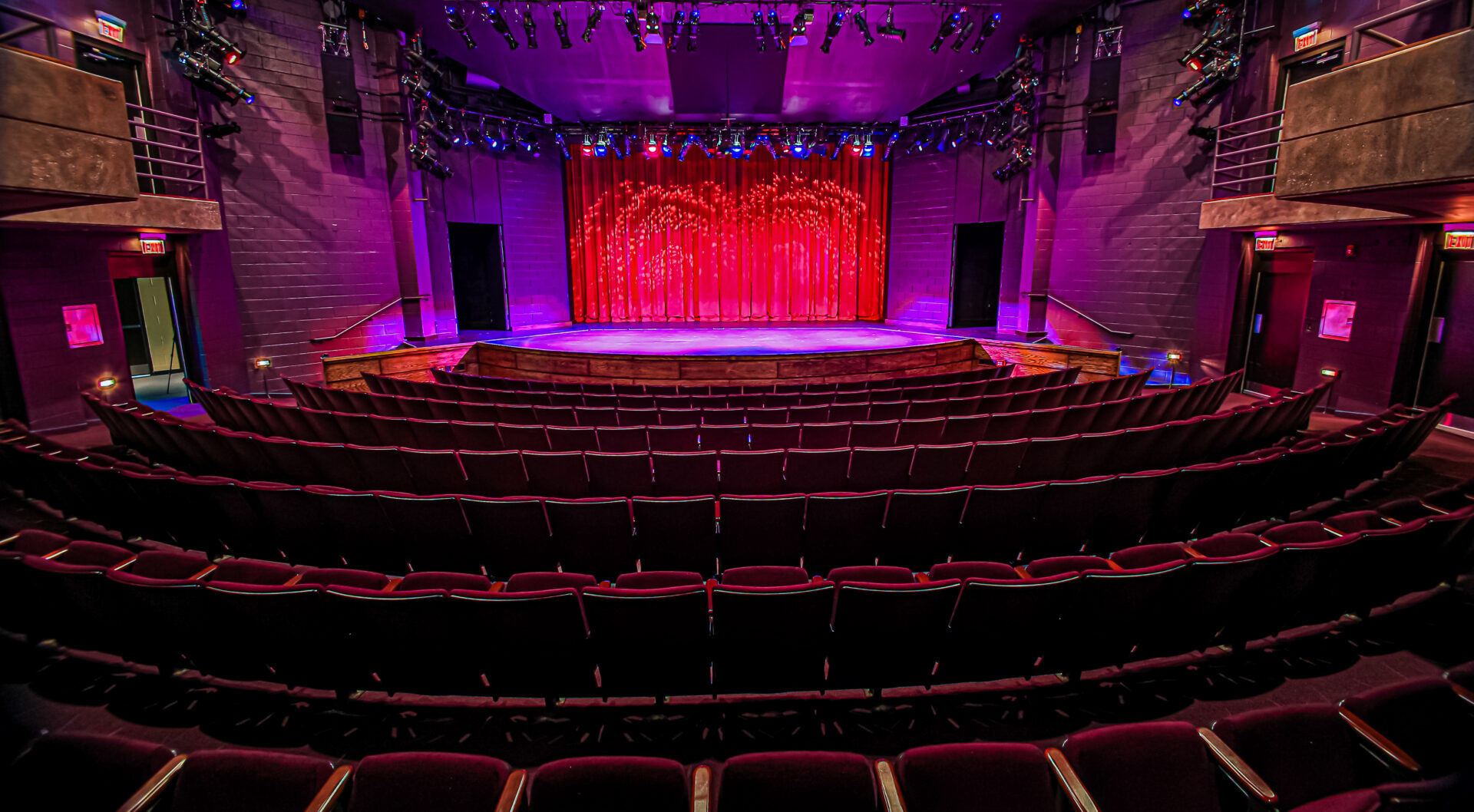 Interior view of the Alden Theater