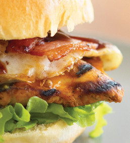 a chicken sandwich